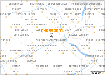 map of Chassagny