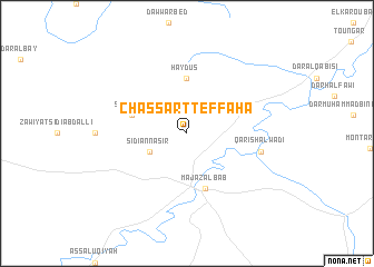 map of Chassart-Teffaha