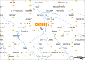 map of Chassey