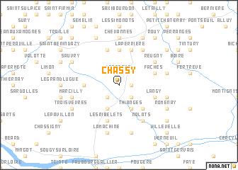 map of Chassy