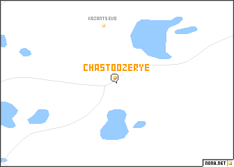 map of Chastoozer\
