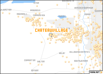 map of Chateau Village