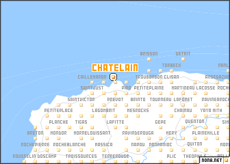 map of Chatelain