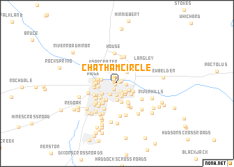 map of Chatham Circle