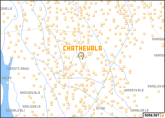 map of Chāthewāla