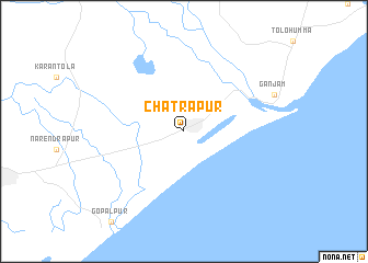 map of Chatrapur