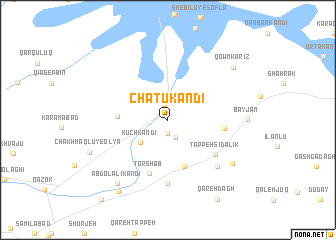 map of Chatū Kandī