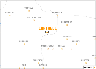 map of Chatwell