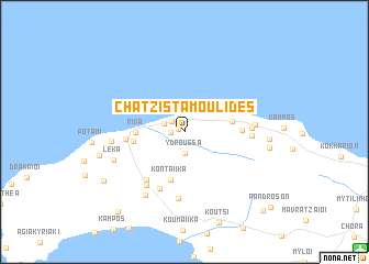 map of Chatzistamoúlides