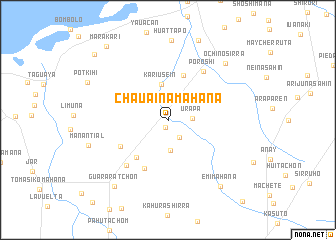 map of Chauainamahana