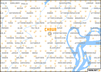 map of Chaua