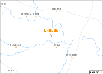 map of Chaube