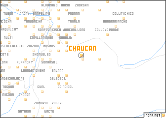 map of Chaucan