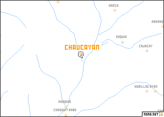 map of Chaucayan