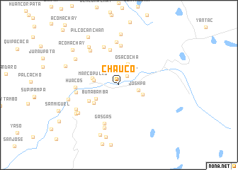 map of Chauco