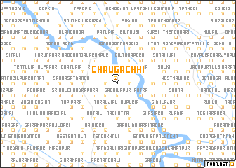 map of Chaugāchhi