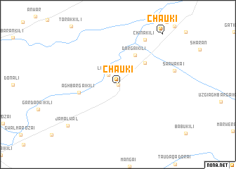 map of Chauki