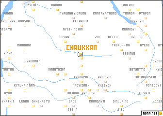 map of Chaukkan