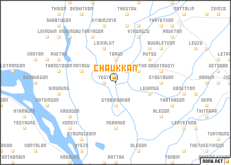 map of Chaukkan