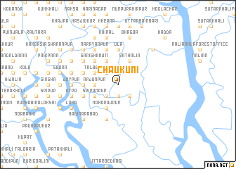 map of Chaukuni