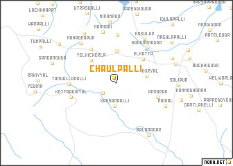 map of Chaulpalli