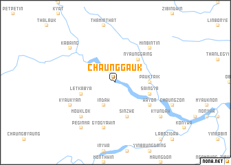 map of Chaunggauk