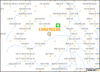 map of Chaunggwe