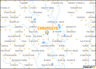 map of Chaunggyo