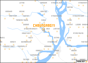 map of Chaungmagyi