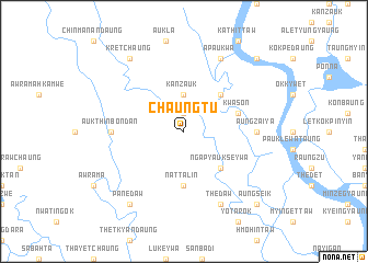 map of Chaungtu