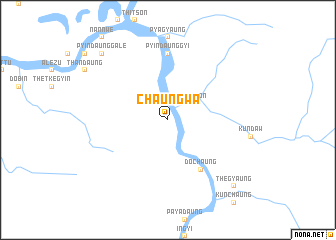 map of Chaungwa