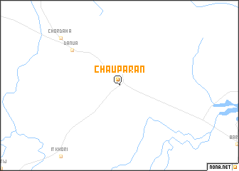 map of Chaupāran