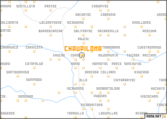 map of Chaupiloma