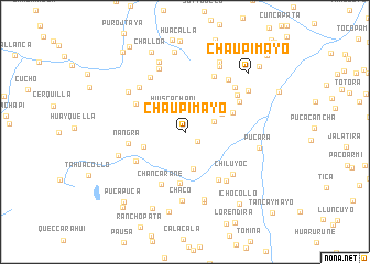 map of Chaupimayo