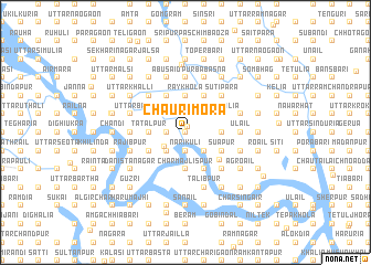 map of Chaurimora