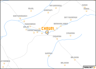 map of Chāūrī