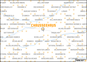 map of Chausseehaus