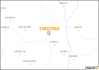 map of Chauzingo