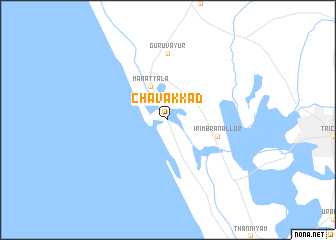 map of Chāvakkād