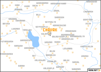 map of Chāvak