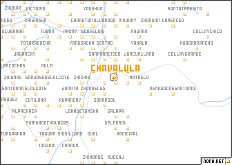 map of Chavalula