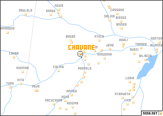 map of Chavane