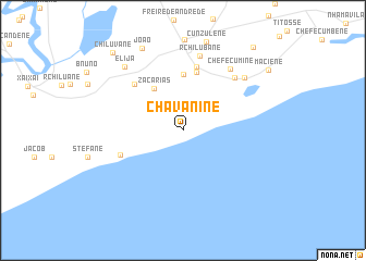 map of Chavanine