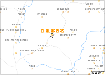map of Chavarrías