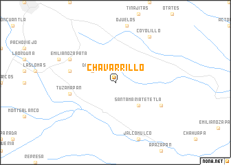 map of Chavarrillo