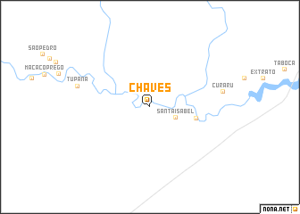 map of Chaves