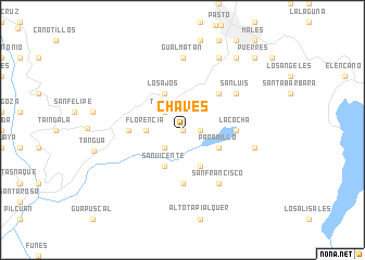 map of Chaves