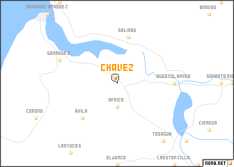 map of Chávez