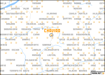 map of Chavião