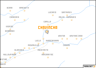 map of Chavincha